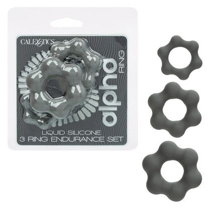 Alpha™ Liquid Silicone 3 Ring Endurance Set