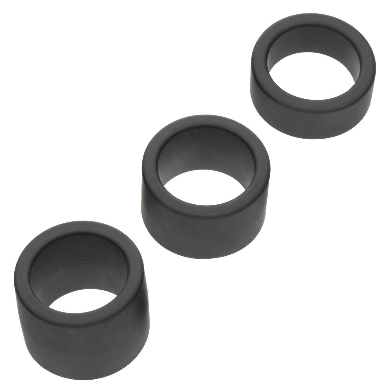 Alpha™ Liquid Silicone 3 Ring Stamina Set