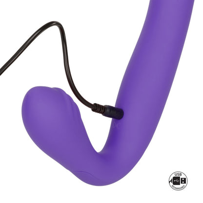 Her Royal Harness® Love Rider® Strapless Strap-On - Purple