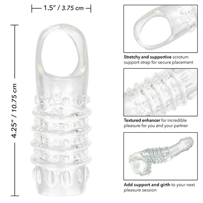 Stimulation Enhancer Penis Sleeve - Clear