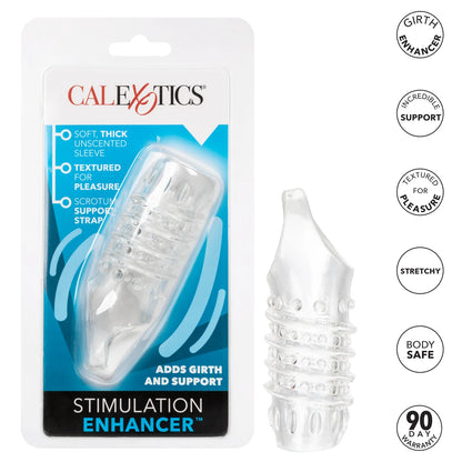 Stimulation Enhancer Penis Sleeve - Clear