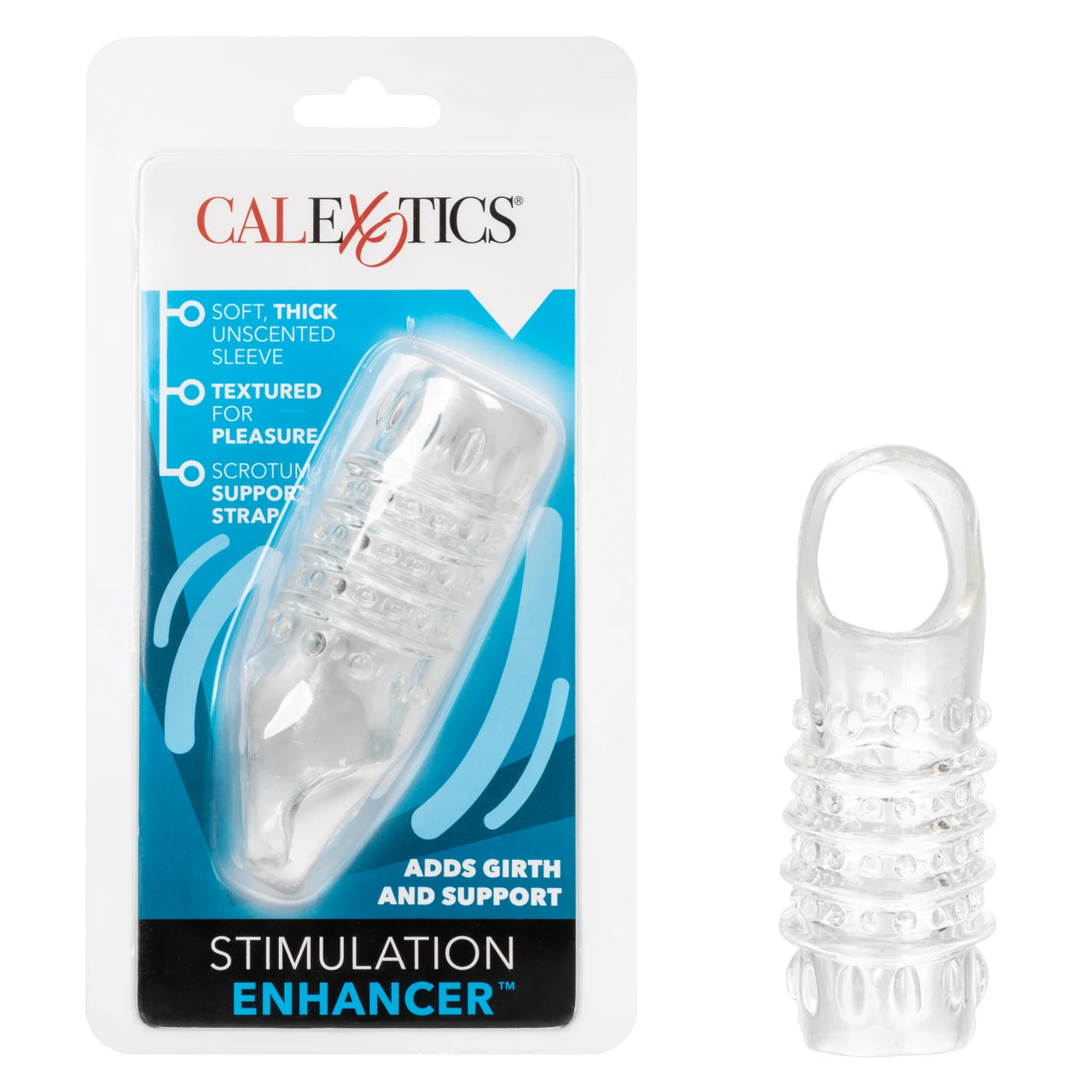 Stimulation Enhancer Penis Sleeve - Clear