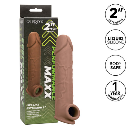 Performance Maxx™ Life-Like Extension 8" - Brown