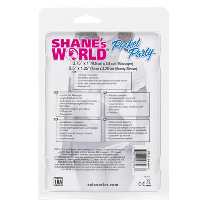 Shane's World® Pocket Party™ - Pink