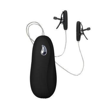 Nipple Play® Vibrating Heated Nipple Teasers - Black