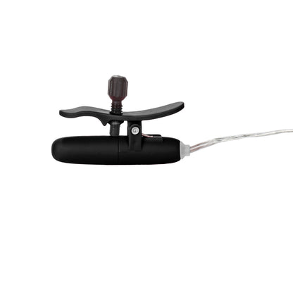 Nipple Play® Vibrating Heated Nipple Teasers - Black