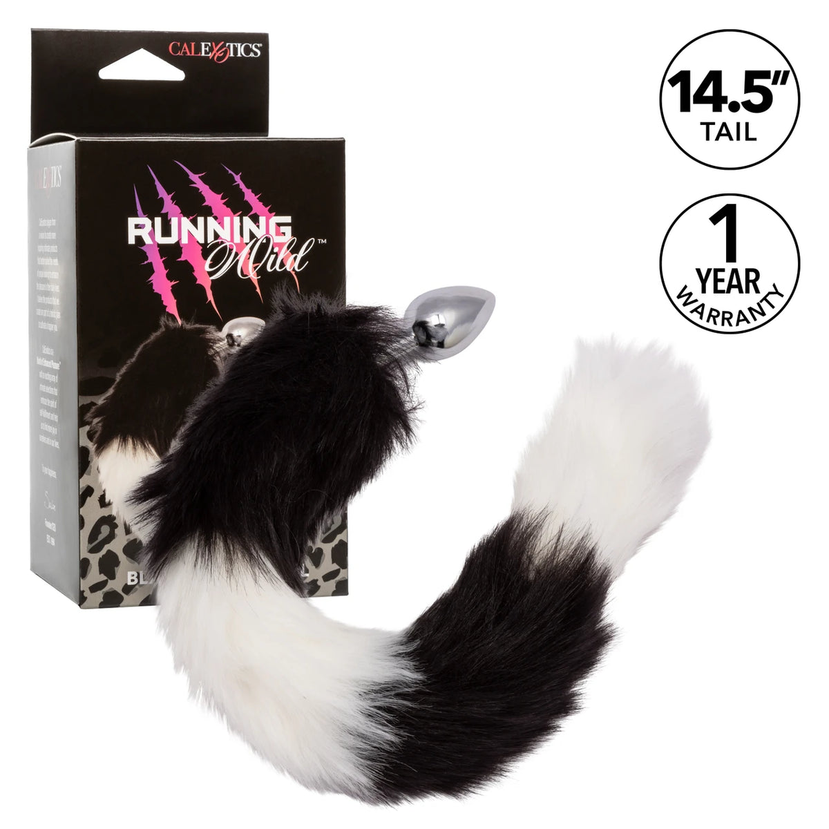 Running Wild Tail - Black & White