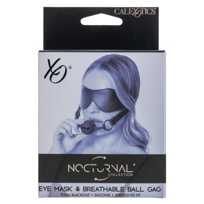 Nocturnal® Collection Eye Mask & Breathable Ball Gag
