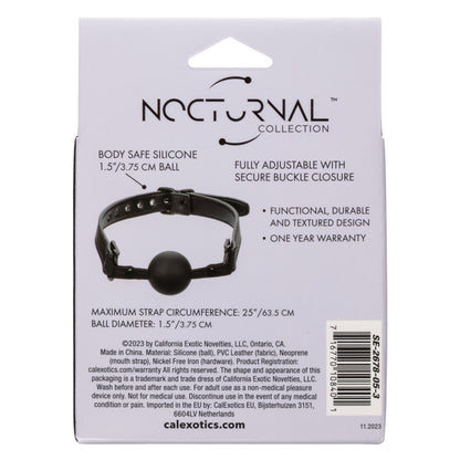 Nocturnal® Collection Ball Gag