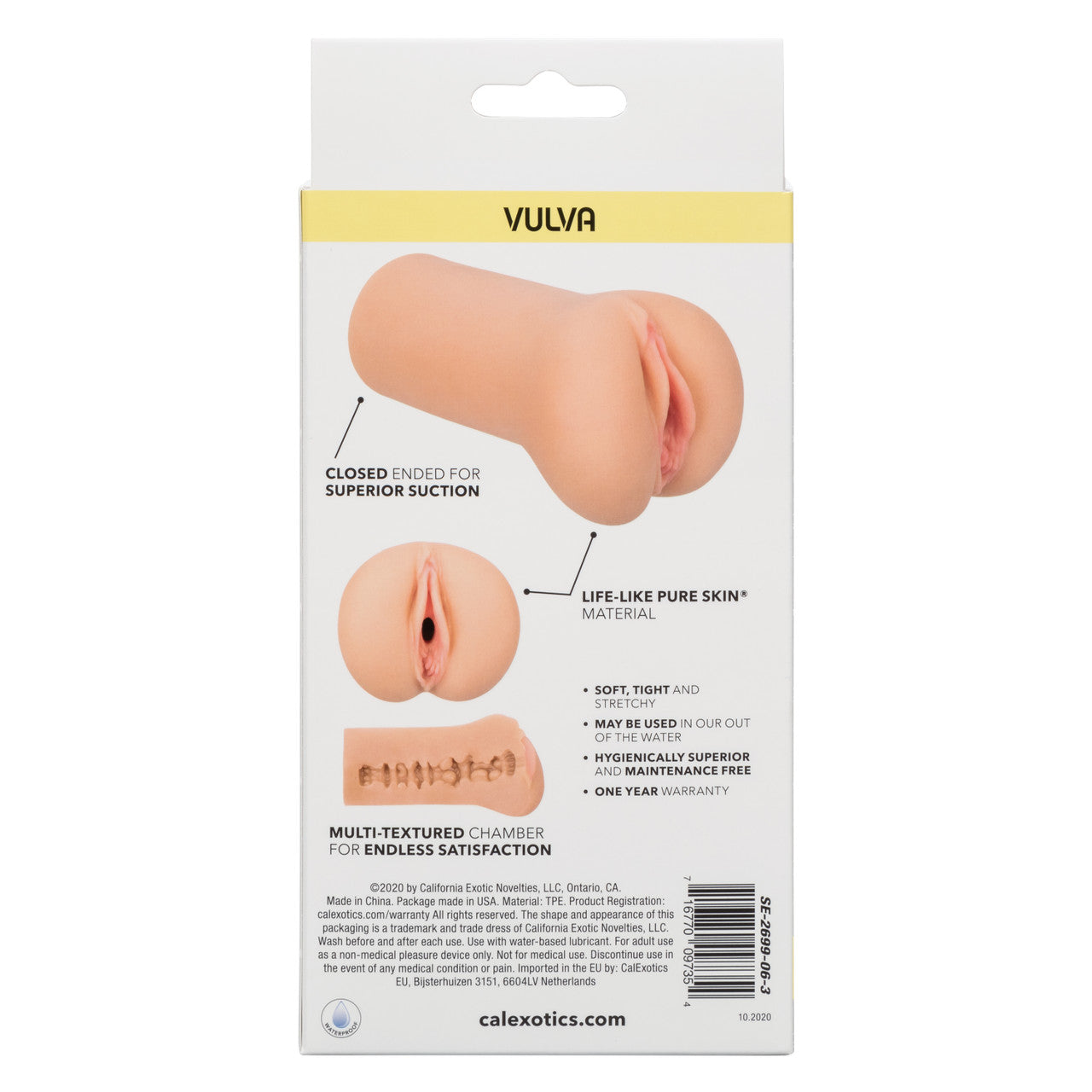 Boundless® Vulva Ivory Stroker
