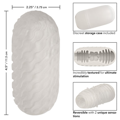 Boundless® Reversible Ribbed Stroker
