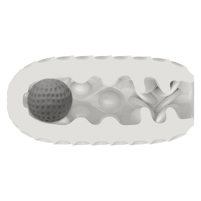 Boundless® Reversible Squishy Ball Stroker - Smoke