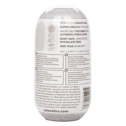 Boundless® Reversible Squishy Ball Stroker - Smoke