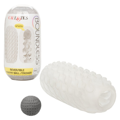 Boundless® Reversible Squishy Ball Stroker - Smoke