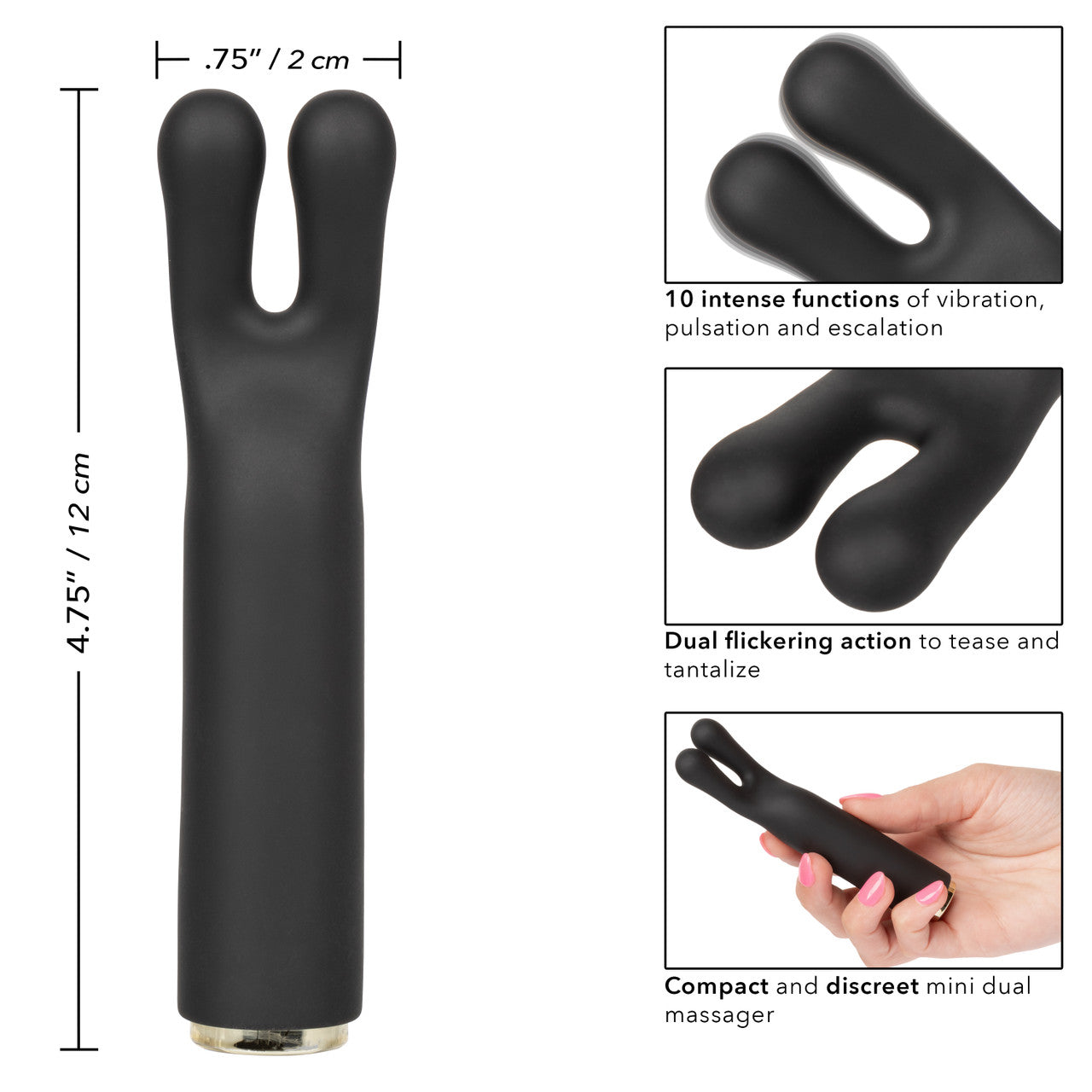 Raven Charmer Mini Massager
