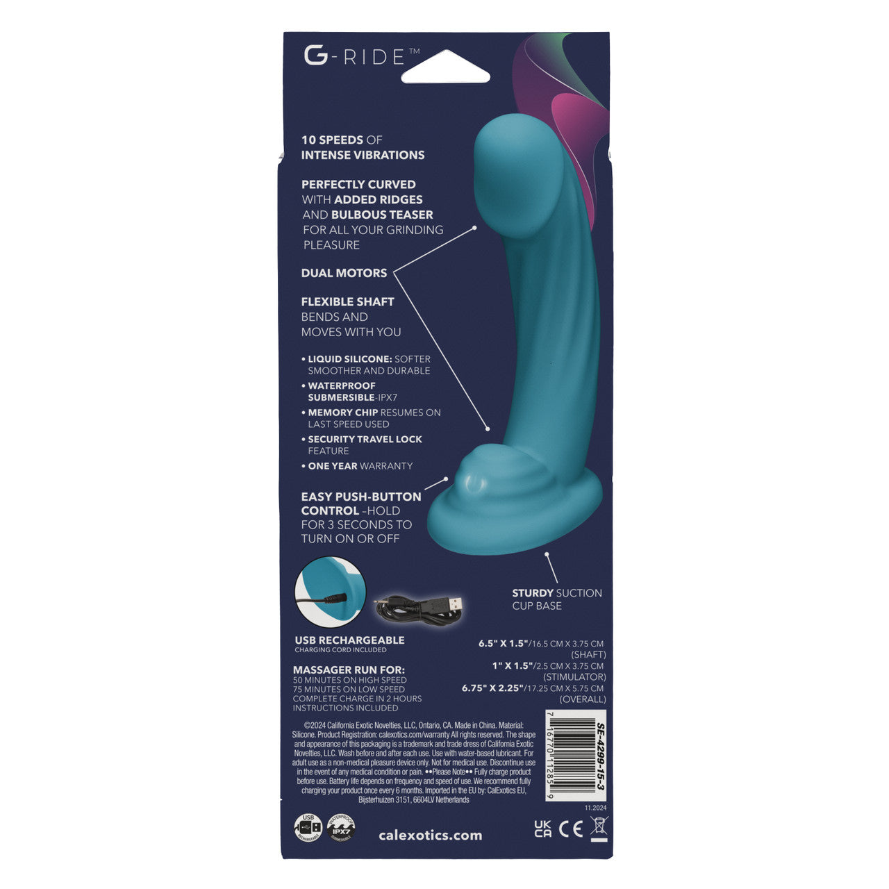 G-Ride™ Long Haul Vibrating Dong
