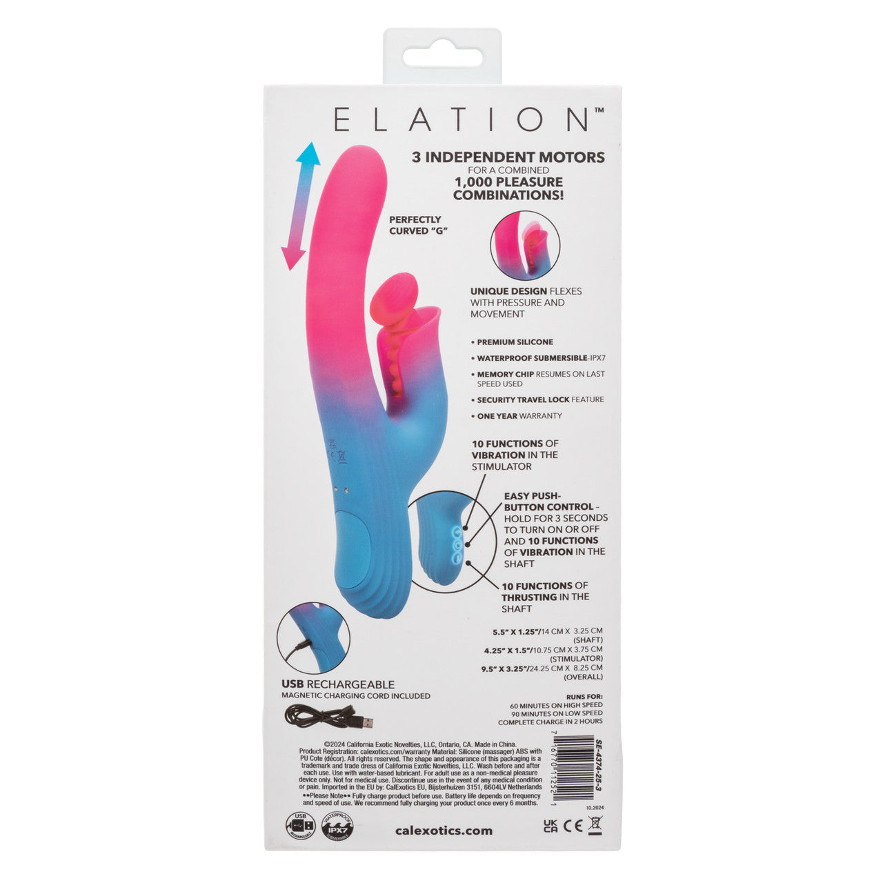Elation™ Thrusting Dual Stimulator