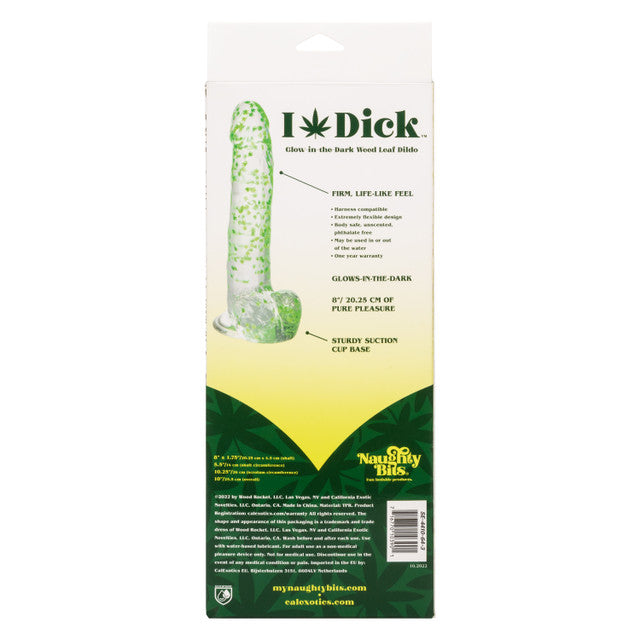 Glow-in-the-Dark Weed Leaf Dong