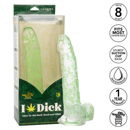 Glow-in-the-Dark Weed Leaf Dong