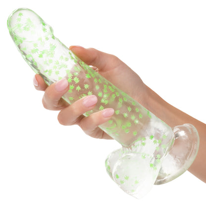 Glow-in-the-Dark Weed Leaf Dong