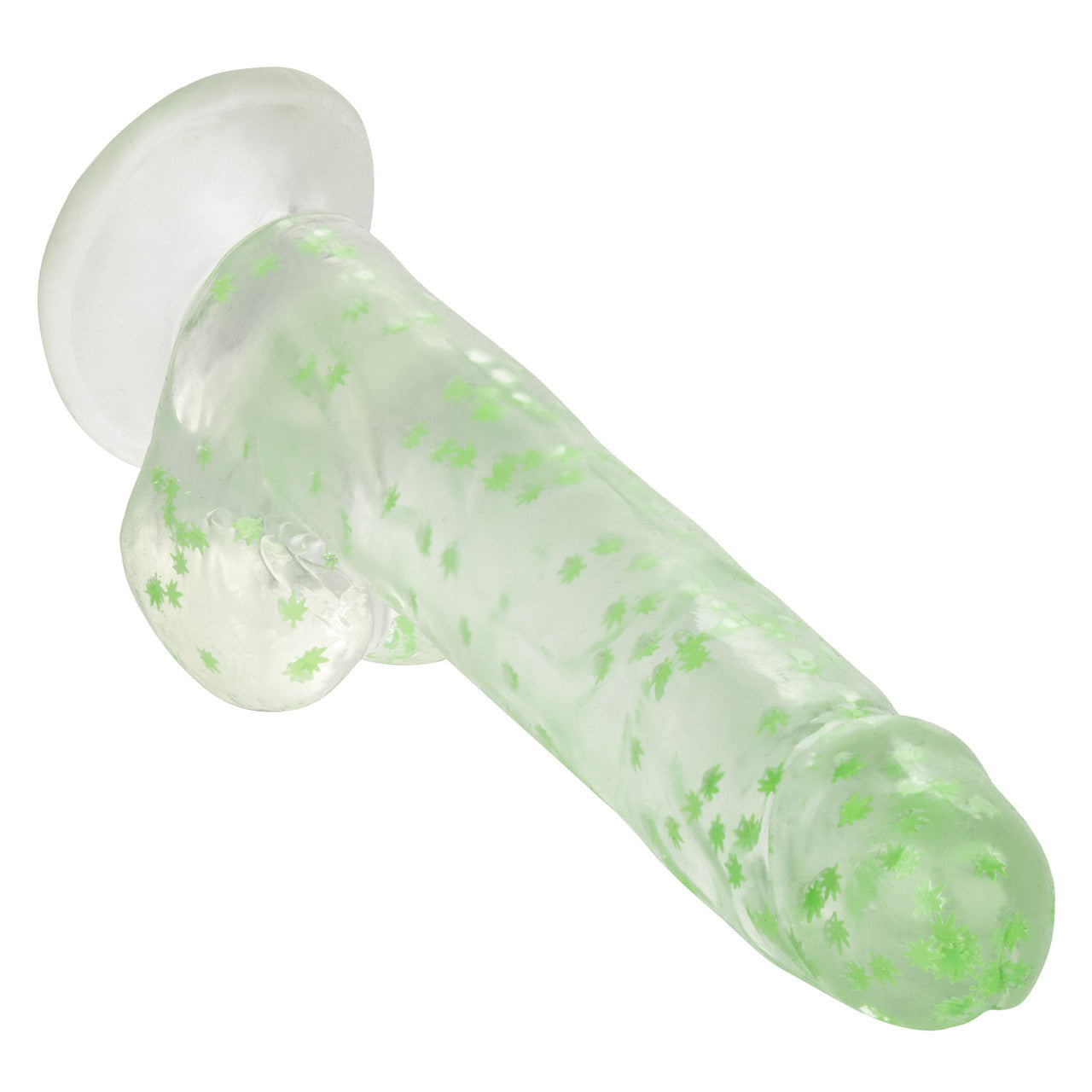 Glow-in-the-Dark Weed Leaf Dong
