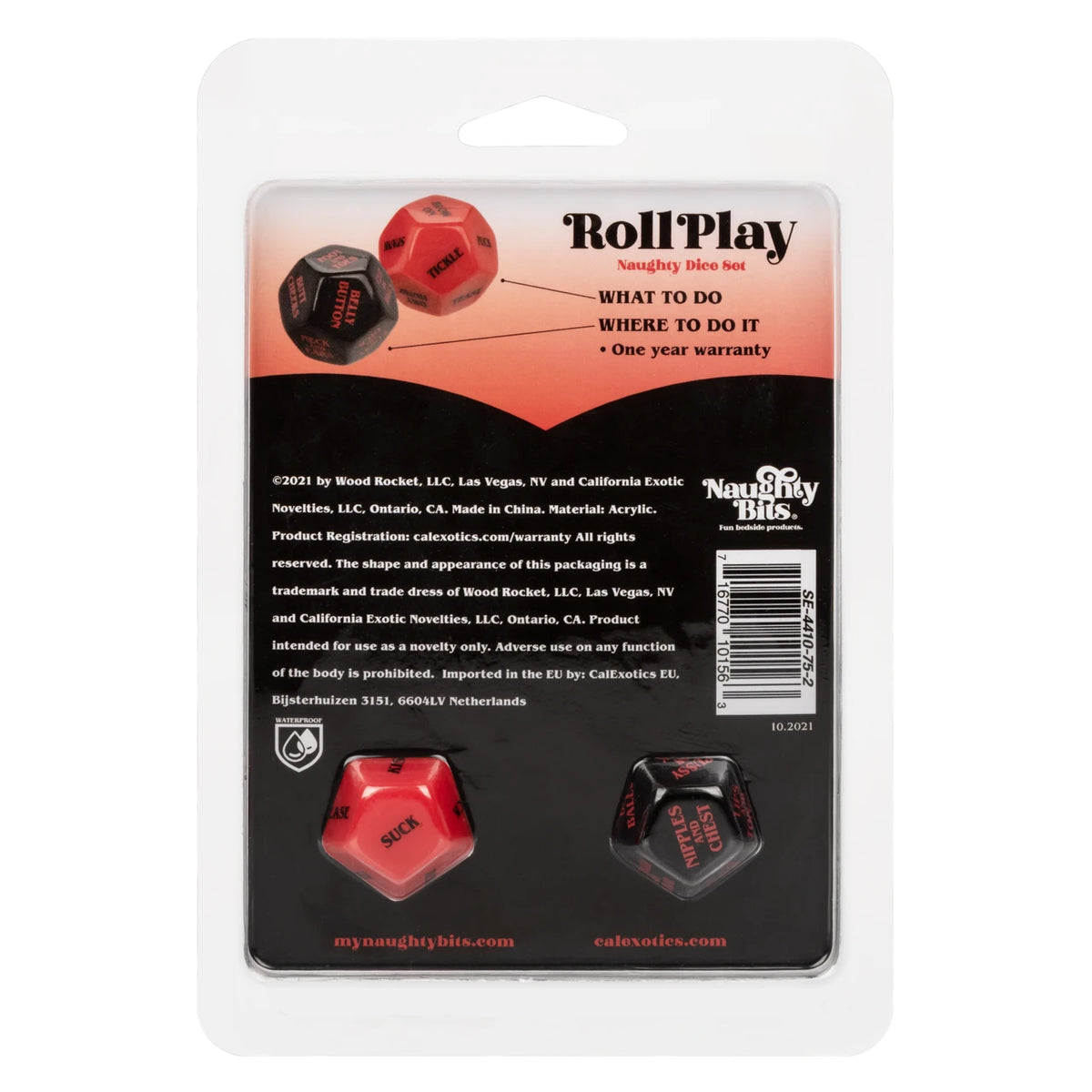 Roll Play Naughty Dice Game