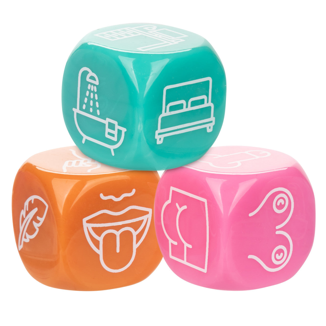 Naughty Bits® Roll with it™ icon-based Sex Dice Game