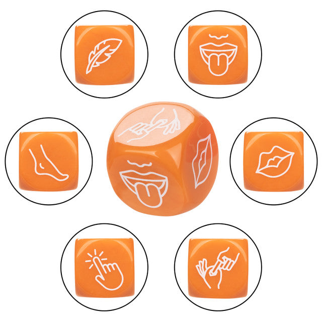 Naughty Bits® Roll with it™ icon-based Sex Dice Game