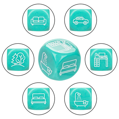 Naughty Bits® Roll with it™ icon-based Sex Dice Game