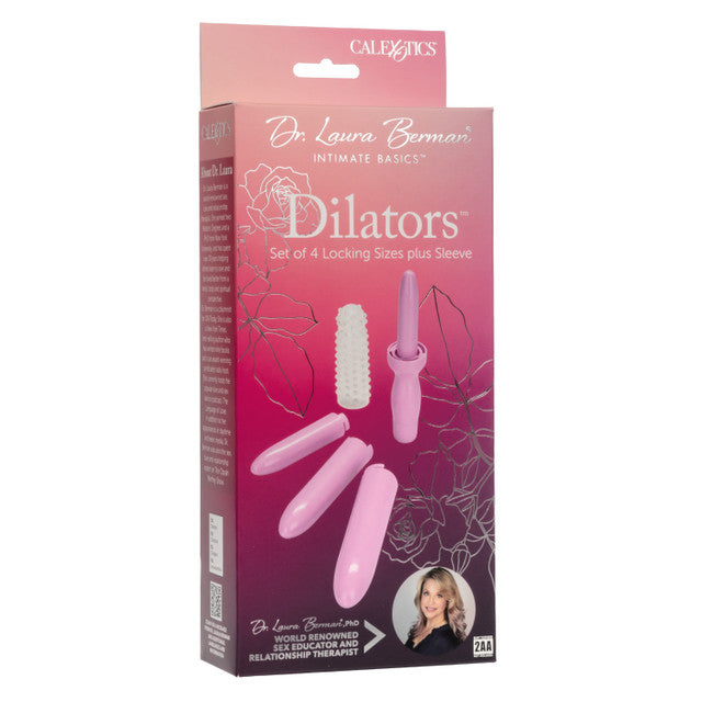 Dr. Laura Berman® Dilators™ Set Of 4 Locking Sizes Plus Sleeve