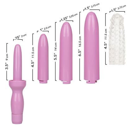 Dr. Laura Berman® Dilators™ Set Of 4 Locking Sizes Plus Sleeve