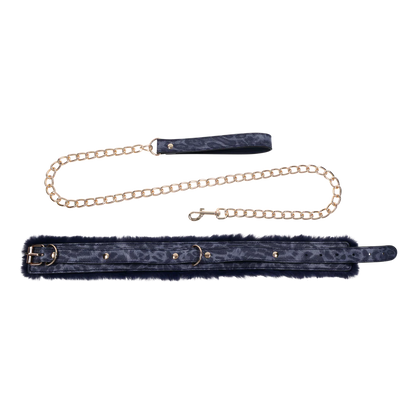 Cougar Fur Collar & Leash