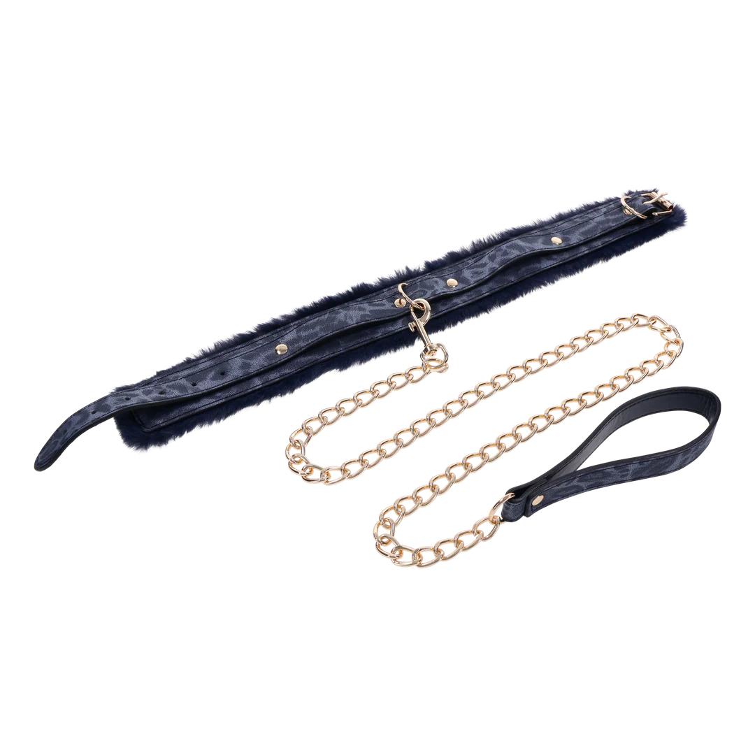 Cougar Fur Collar & Leash