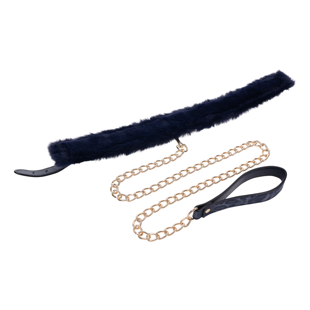 Cougar Fur Collar & Leash