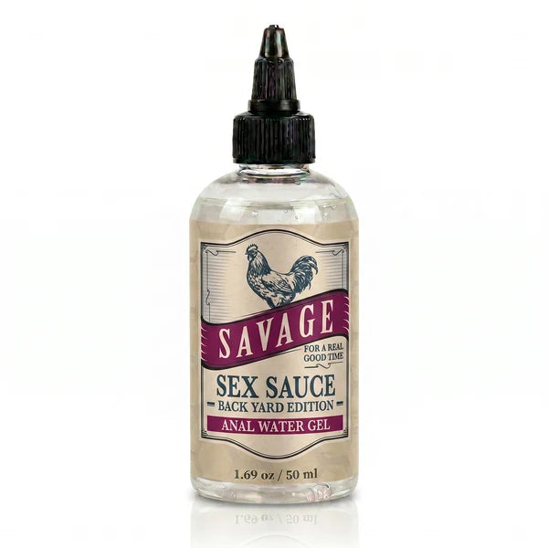 Savage Sex Sauce Anal Gel - 2 oz.