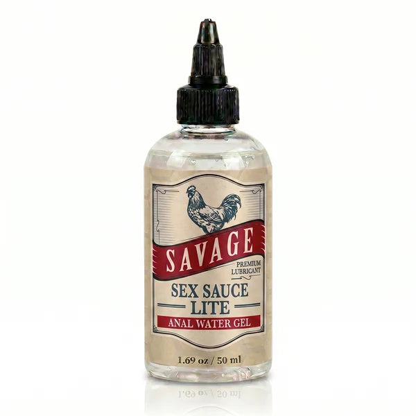 Savage Sex Sauce Lite Water-Based Lubricant