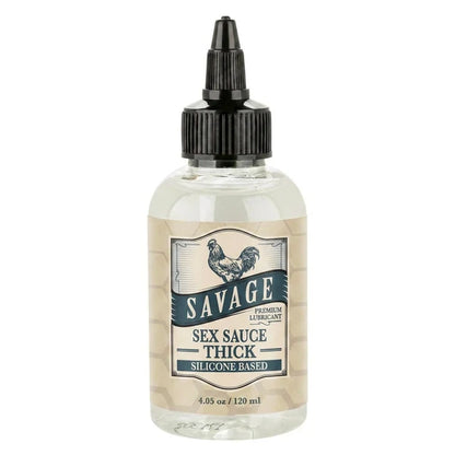 Savage Sex Sauce Thick Silicone Lube