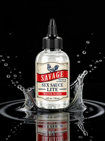 Savage Sex Sauce Lite Water-Based Lubricant