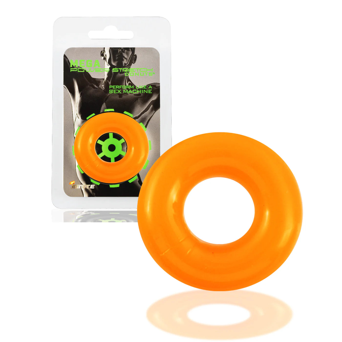 Mega Power Stretch Doughnut Cock Rings