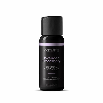 lavender + rosemary Sensual Massage Oil