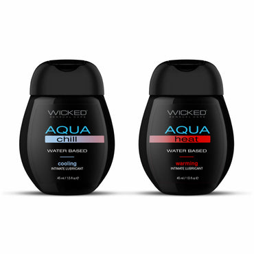 Aqua Lube Heat + Chill Sensation Kit