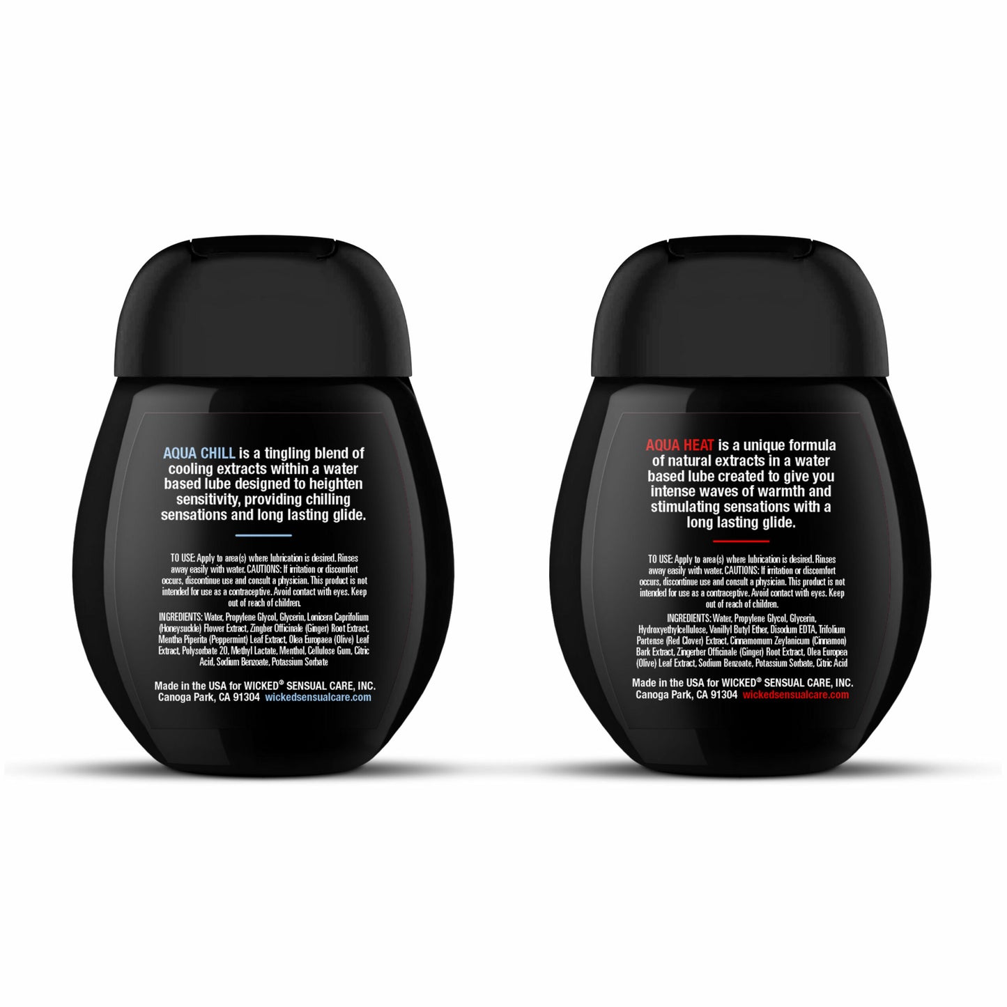 Aqua Lube Heat + Chill Sensation Kit