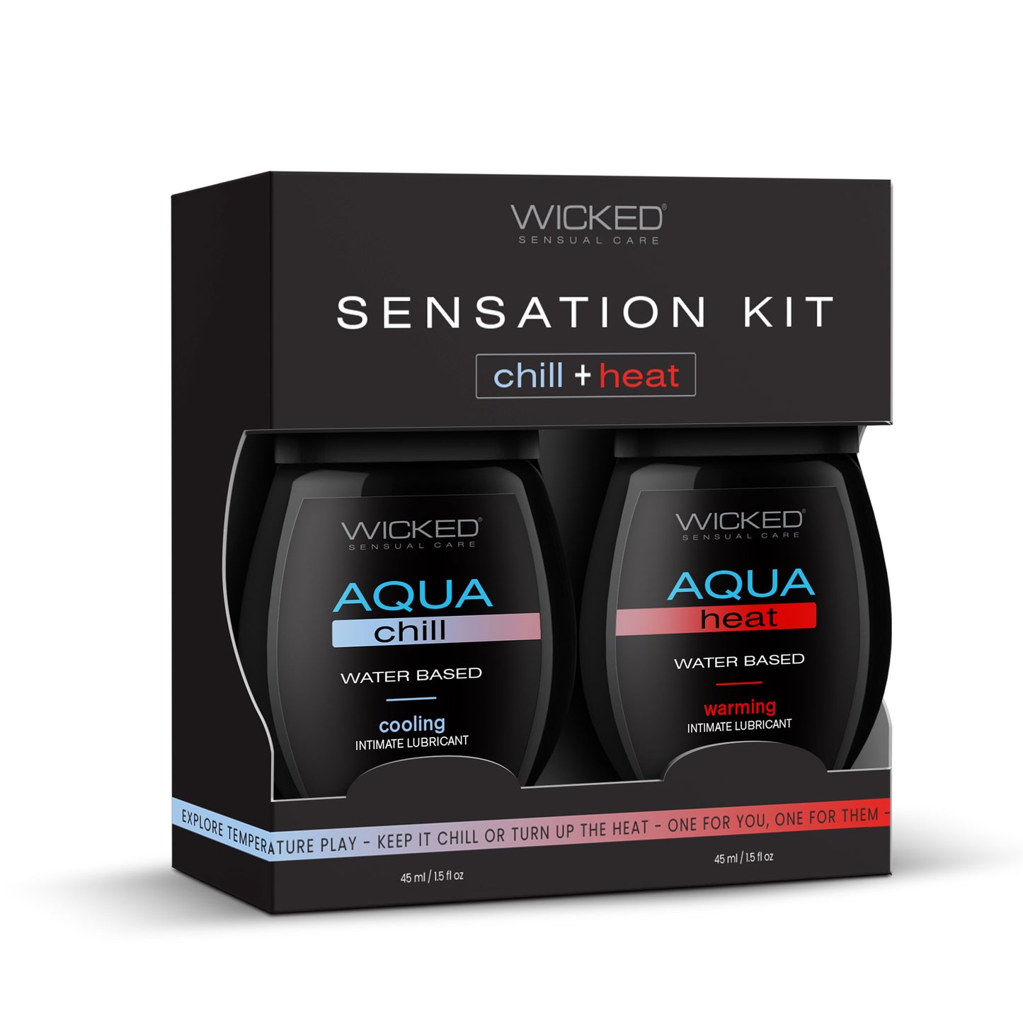 Aqua Lube Heat + Chill Sensation Kit