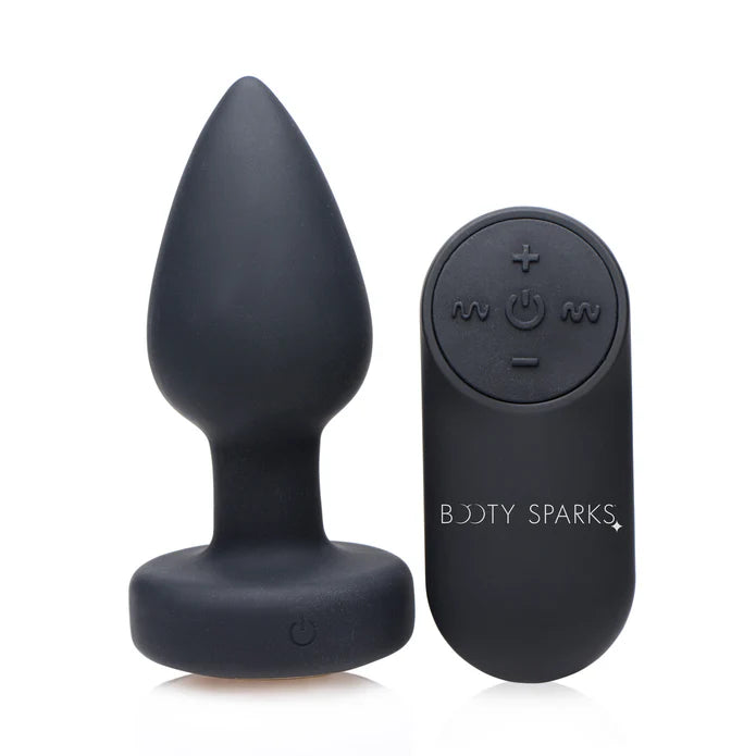7X Light Up Rechargeable Anal Plug - Small
