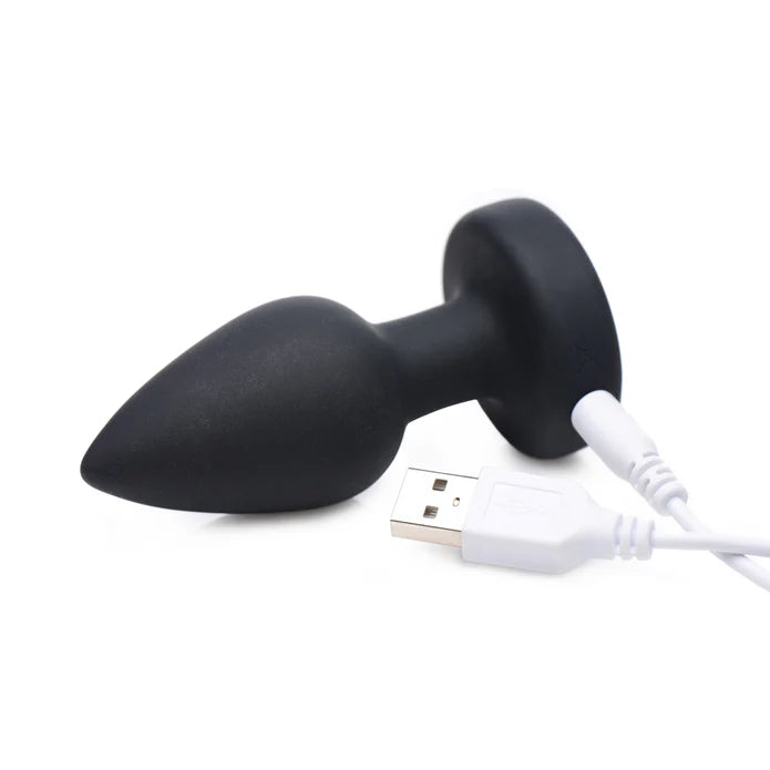 7X Light Up Rechargeable Anal Plug - Small