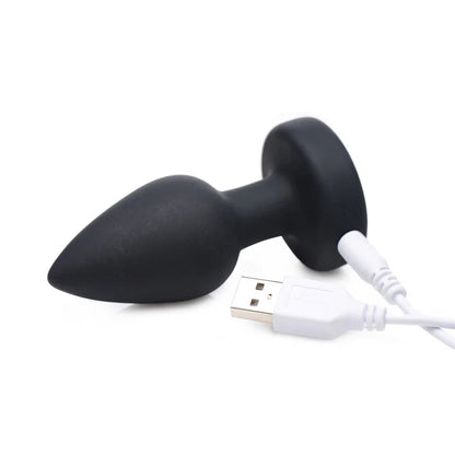 7X Light Up Rechargeable Anal Plug - Small