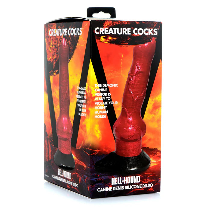 Creature Cocks - Hell-Hound Canine Penis Silicone Dildo