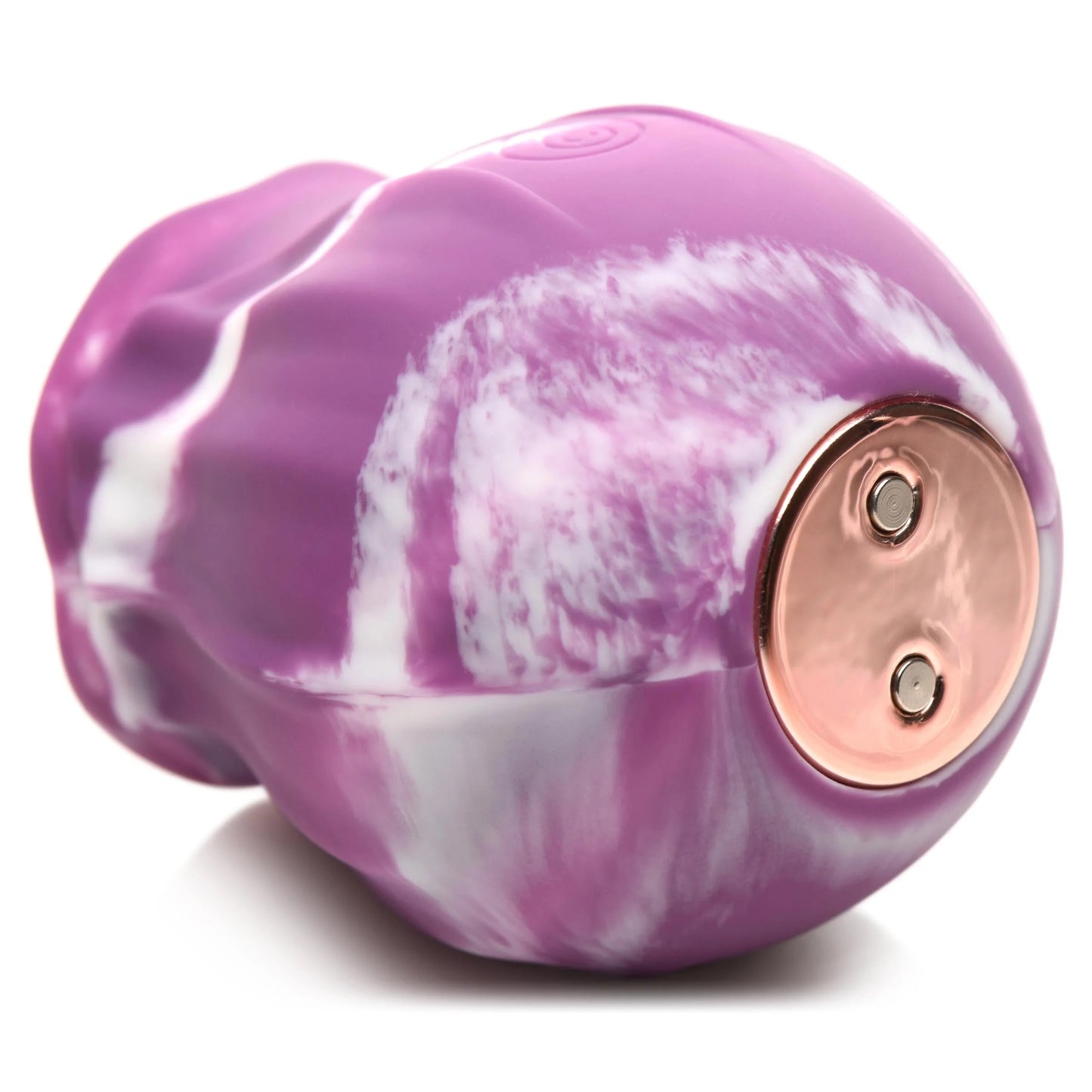 Gossip Licking Rose 10 Function Rechargeable Silicone - Purple Twirl