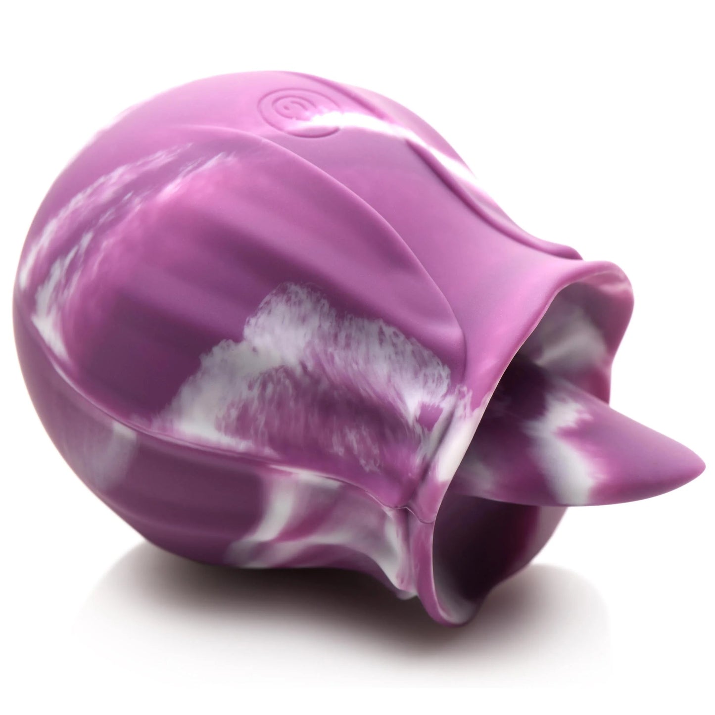 Gossip Licking Rose 10 Function Rechargeable Silicone - Purple Twirl