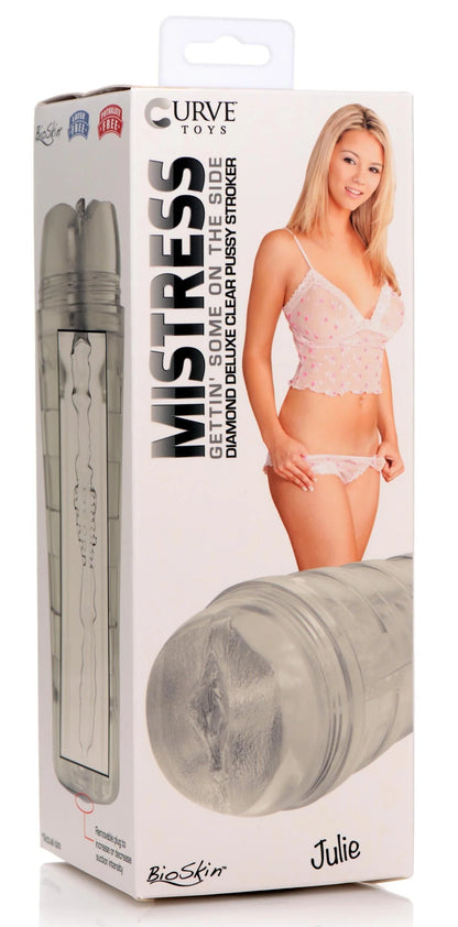 Mistress Julie - Diamond Deluxe Clear Pussy Stroker